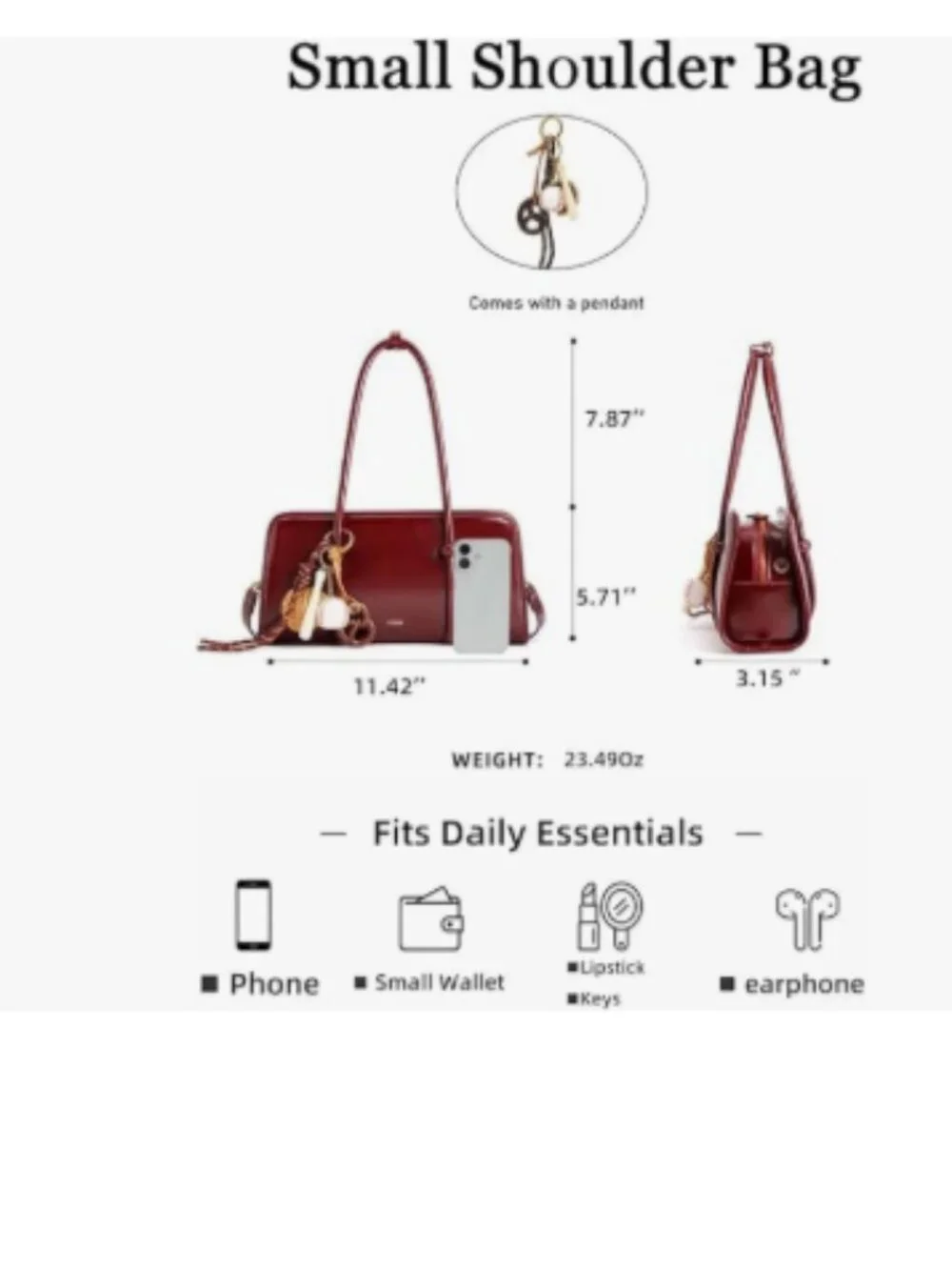 Women's shoulder bag, spacious multi pocket bag, women's crossbody bag, fashiona